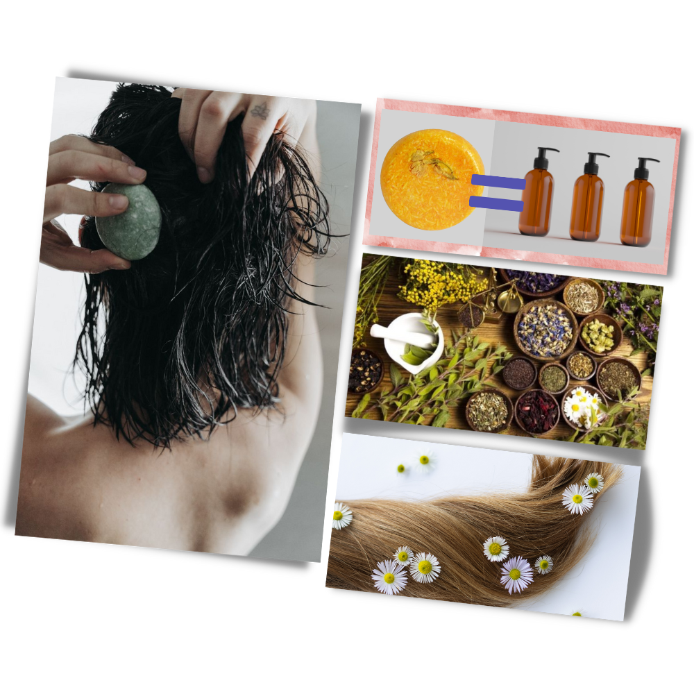 Natural Shampoo & Conditioner Bars - Eco-Friendly and Economical - Ozerty