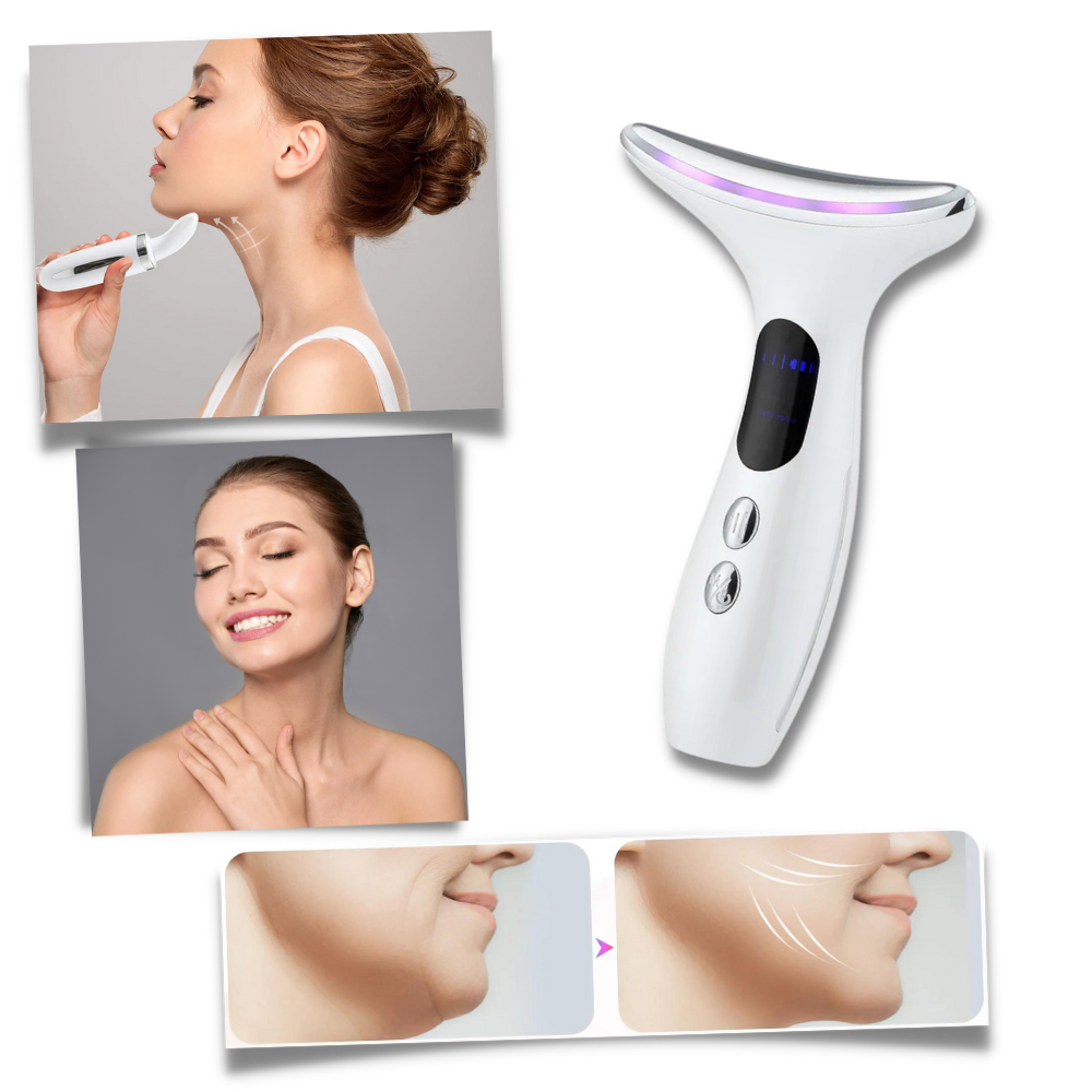 Neck Face Beauty Device - Double chin remover - Ozerty