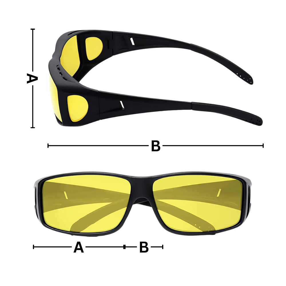 Night driving clarity glasses - Technical characteristics - Ozerty