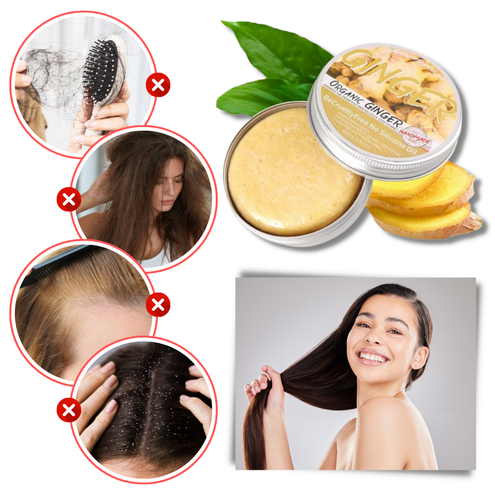 Organic Hair Regrowth Shampoo - Sustainable Beauty - Ozerty