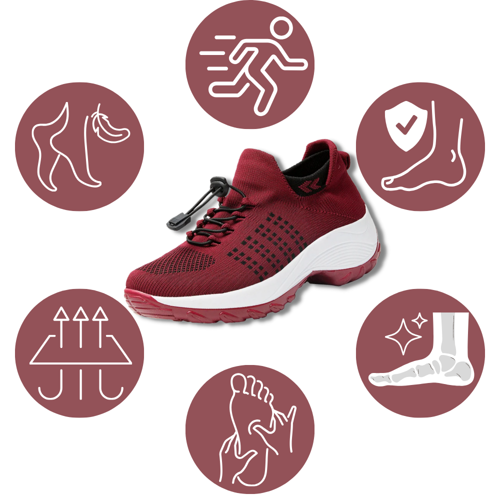 Orthopedic Comfort Sneakers - Technical characteristics - Ozerty