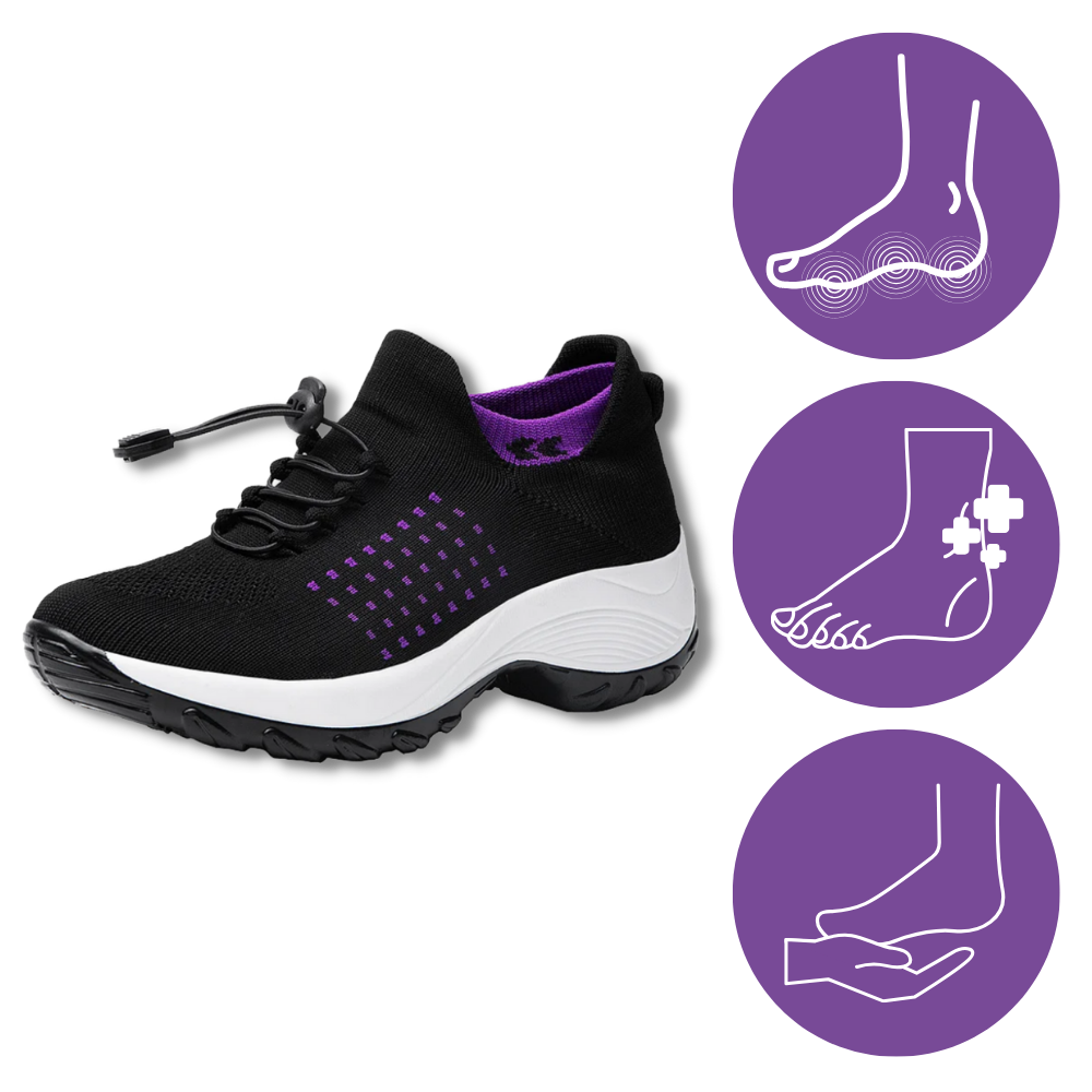 Orthopedic Comfort Sneakers - Pain Relief and Comfort - Ozerty