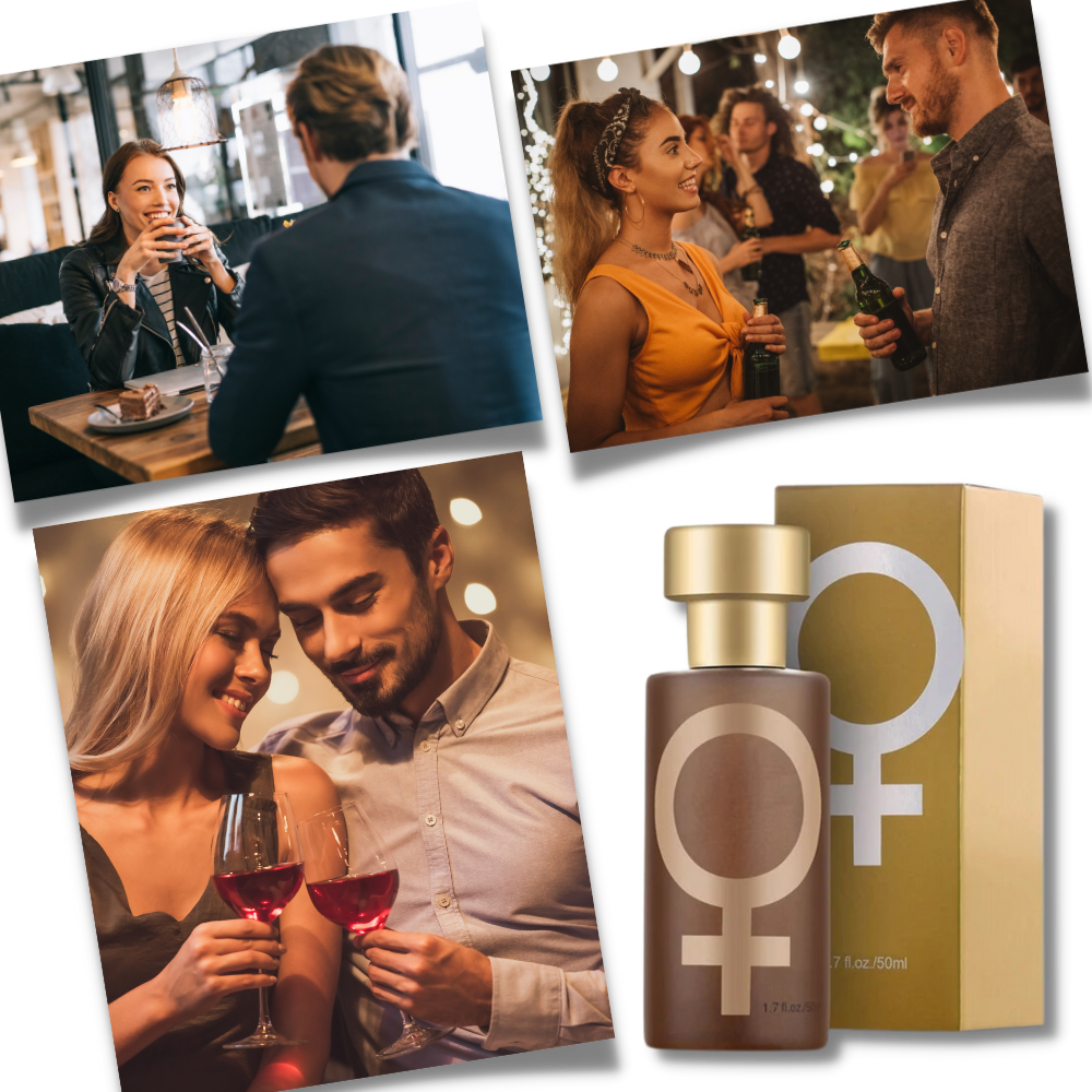 Feromonparfumespray til mænd og kvinder
 - Ideel til enhver lejlighed
 - Ozerty
