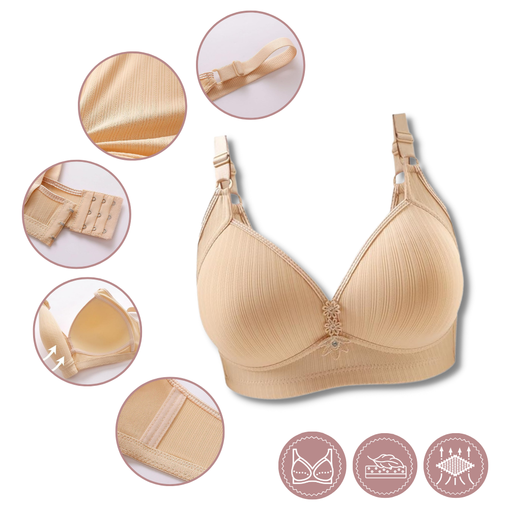 Plus Size Wireless Push-Up Bra - Technical characteristics - Ozerty