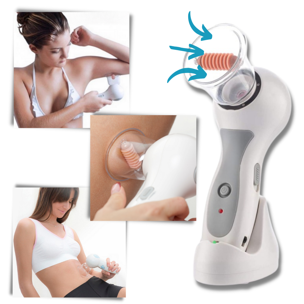 Portable Cellulite Suction Machine - Cupping for Cellulite Reduction - Ozerty