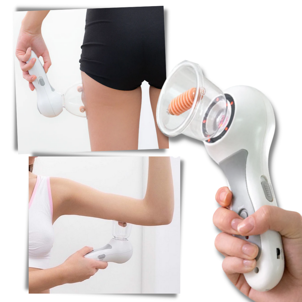 Portable Cellulite Suction Machine - Beneficial Cupping Therapy for Cellulite - Ozerty