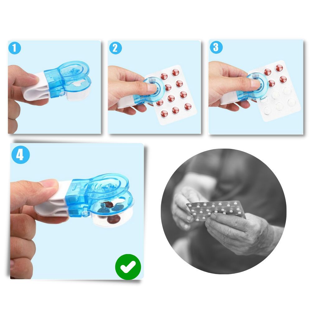 Portable Pill Taker - Effortless Pill Retrieval - Ozerty