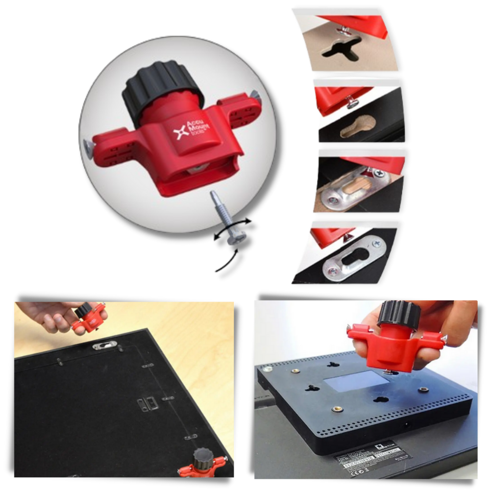 Precision Screw Hole Locator - Precision Meets Simplicity: Mastering the Art of Effortless Accuracy - Ozerty