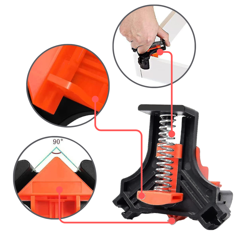 Pro Wood Clamp Kit - Technical characteristics - Ozerty