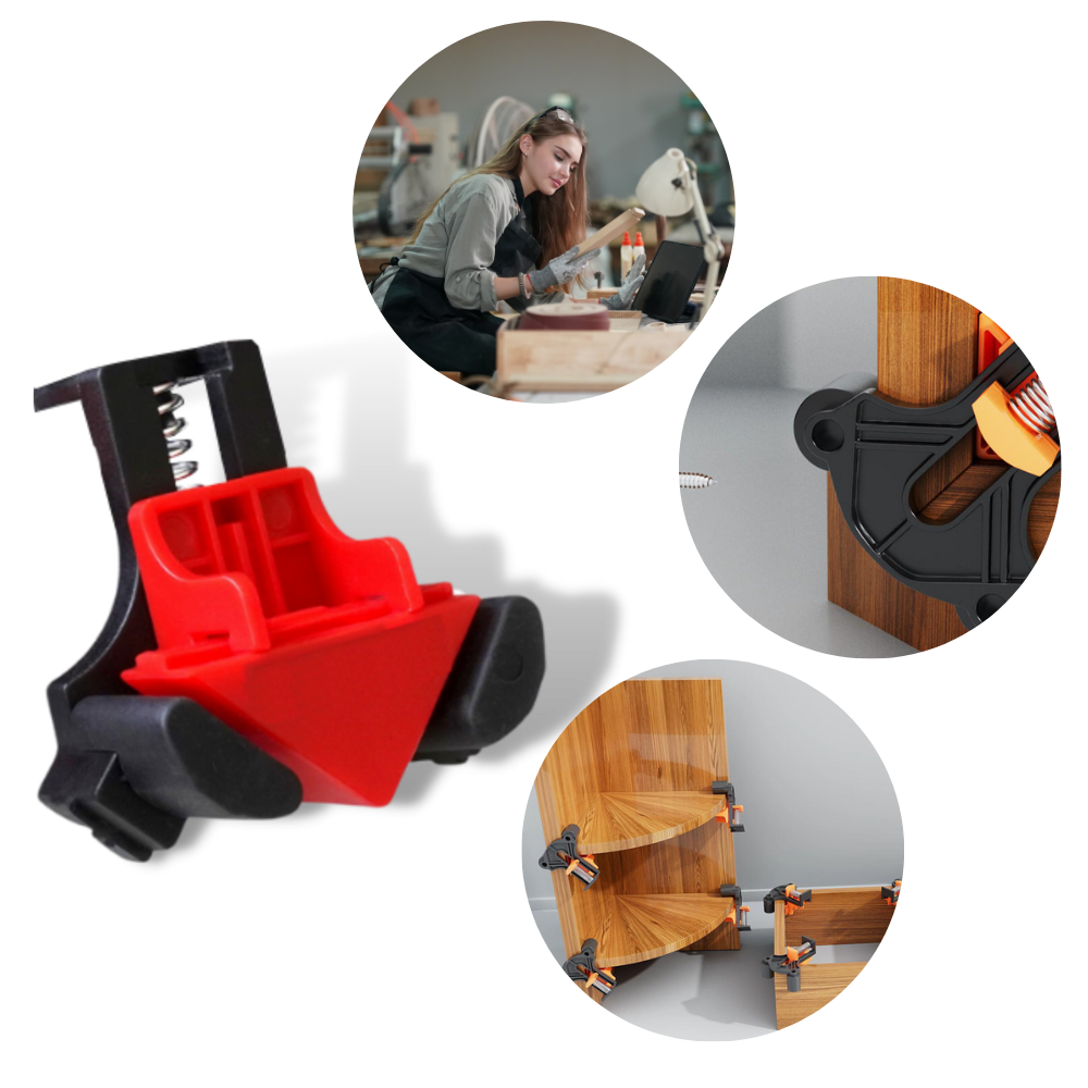 Pro Wood Clamp Kit - Effortless Woodworking - Ozerty