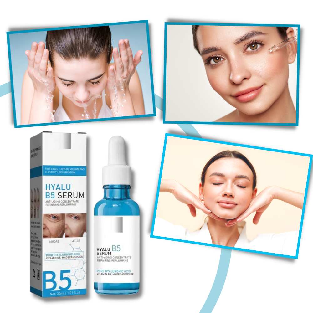 Rejuvenating Hyalu B5 Hyaluronic Acid Serum - Simple Steps for Radiant Skin - Ozerty