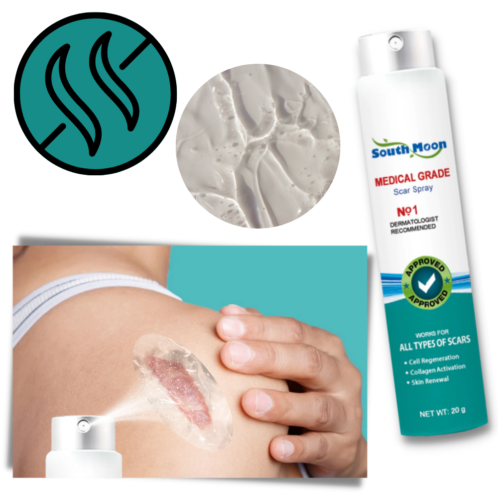 Scar Removal Spray Therapy - Practical spray-gel texture - Ozerty