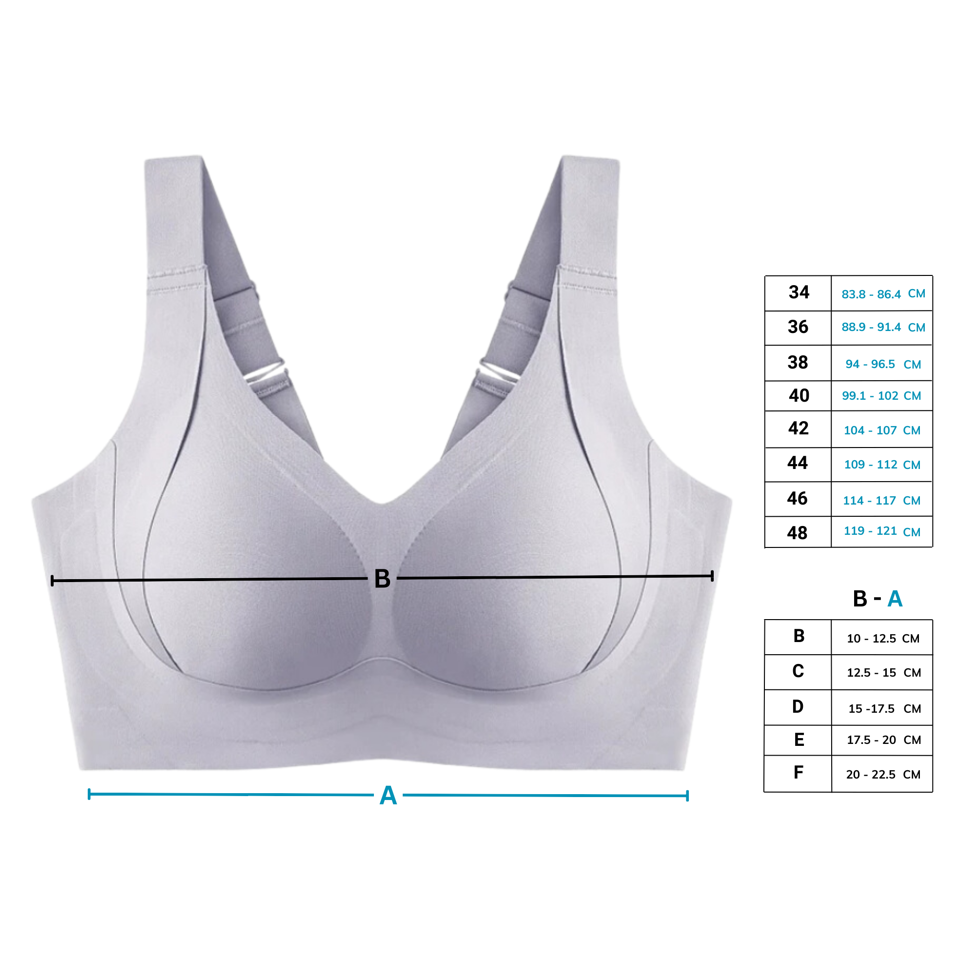 Seamless Breathable Shaper Bra - Technical characteristics - Ozerty