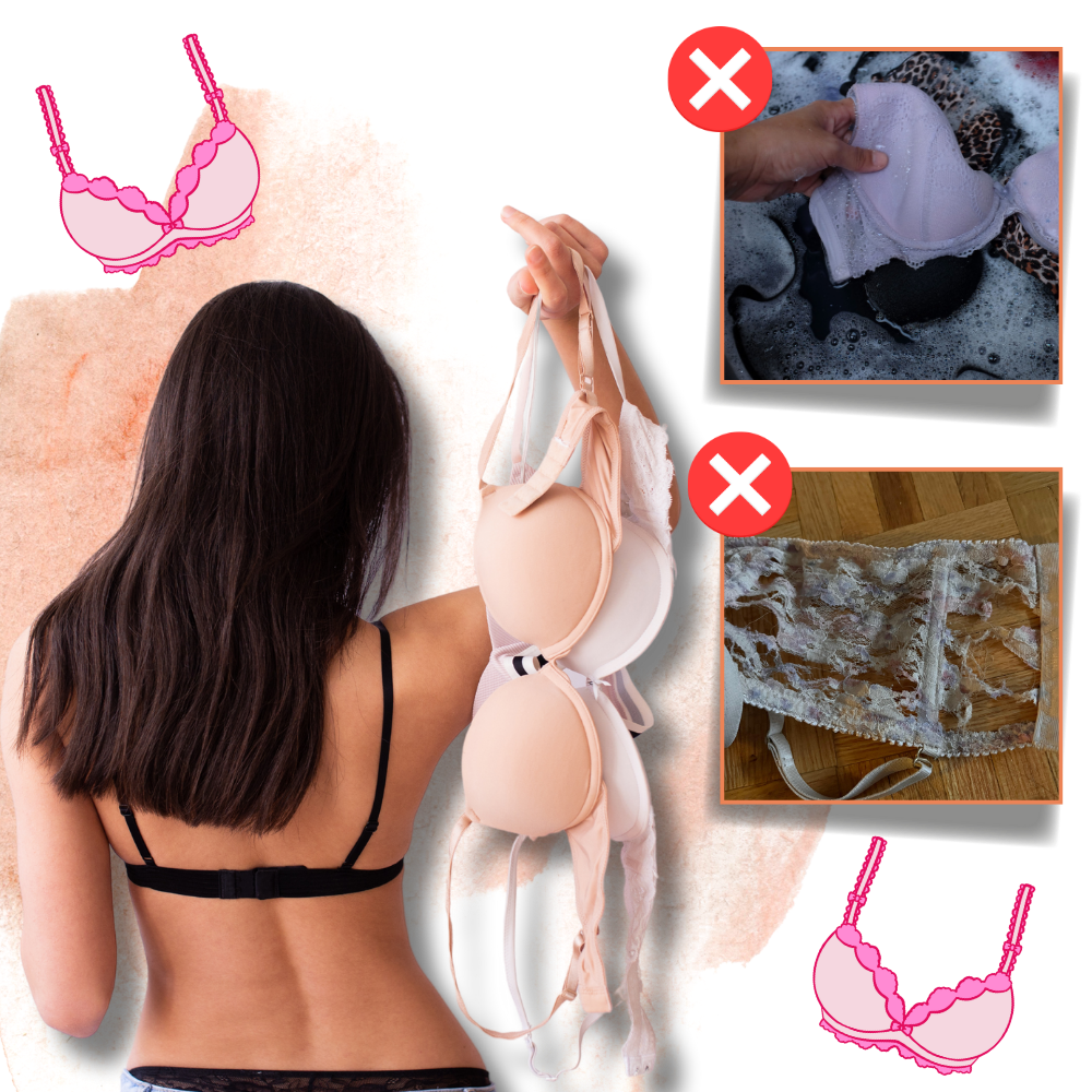 Secure Closure Bra Washing Bags - Ultimate Protection - Ozerty