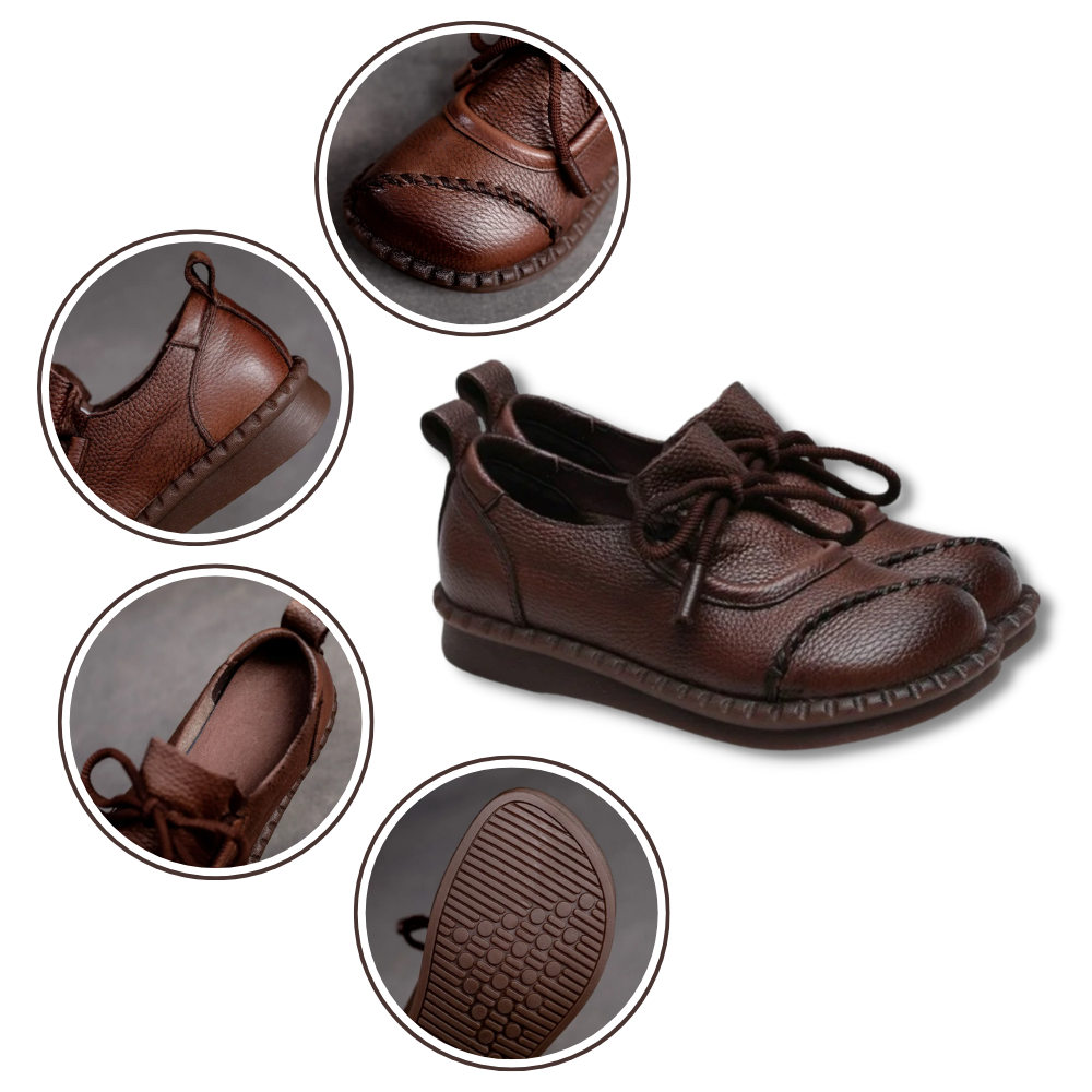 Shock Absorbent Platform Loafers - Comfortable throughout  - Ozerty