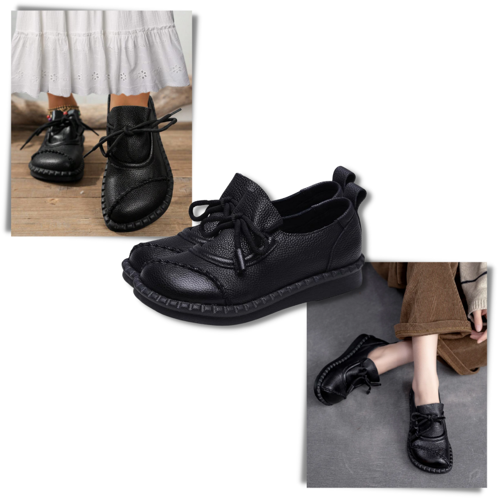 Shock Absorbent Platform Loafers - Fashionable Comfort - Ozerty