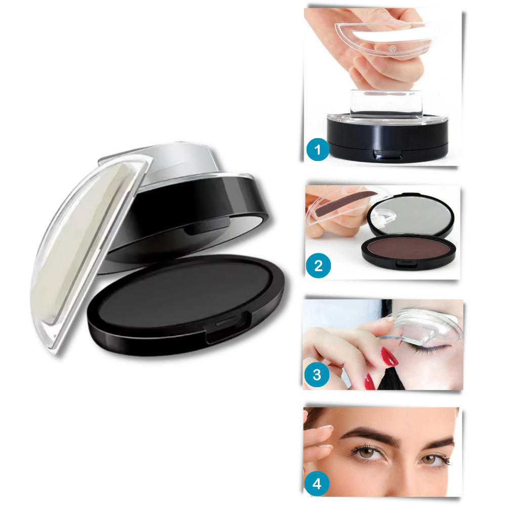Sleek All-day Eyebrow Stamp - Revolutionize Your Eyebrows - Ozerty