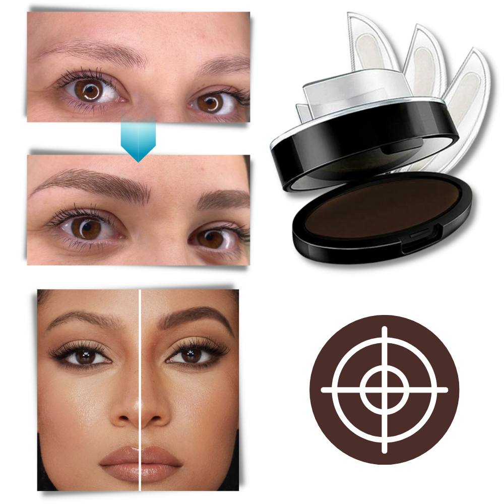 Sleek All-day Eyebrow Stamp - Effortless Precision - Ozerty
