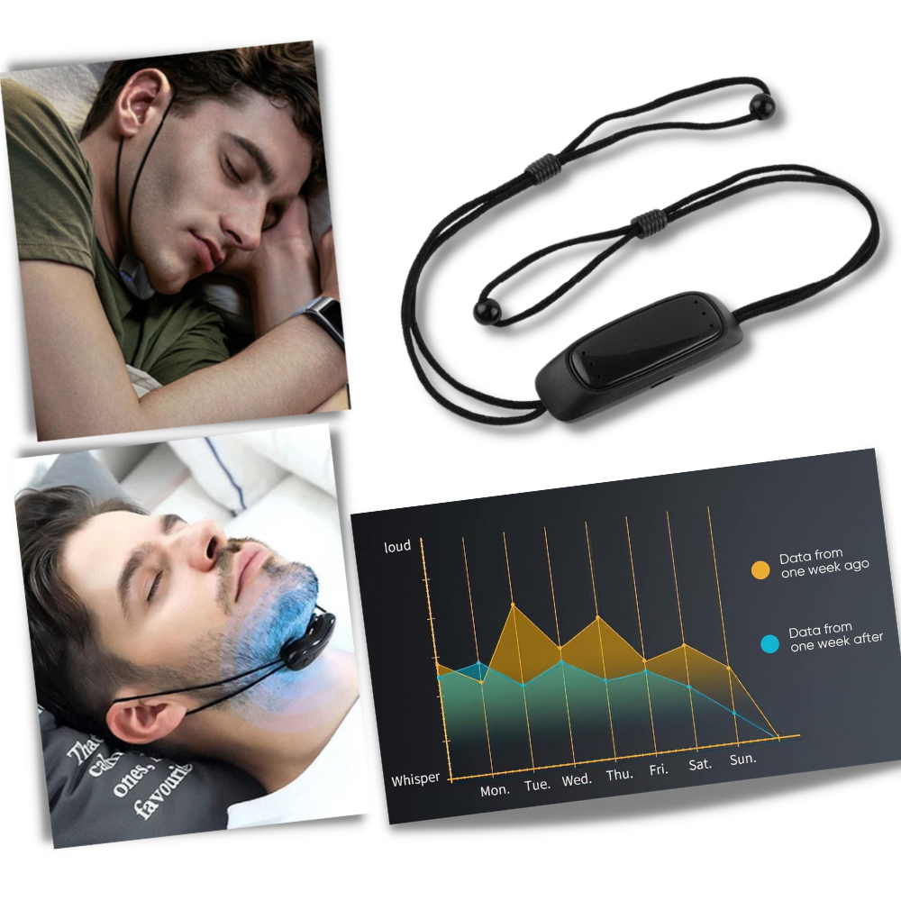 Smart Anti Snoring Device - Comfortable & Efficient - Ozerty
