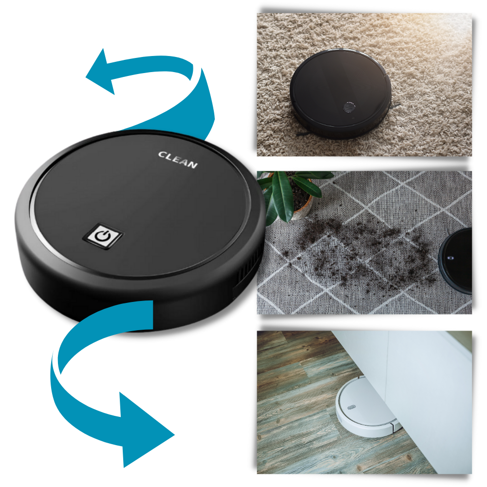 Smart Robot Vacuum Cleaner Mop  - Intelligent Navigation - Ozerty