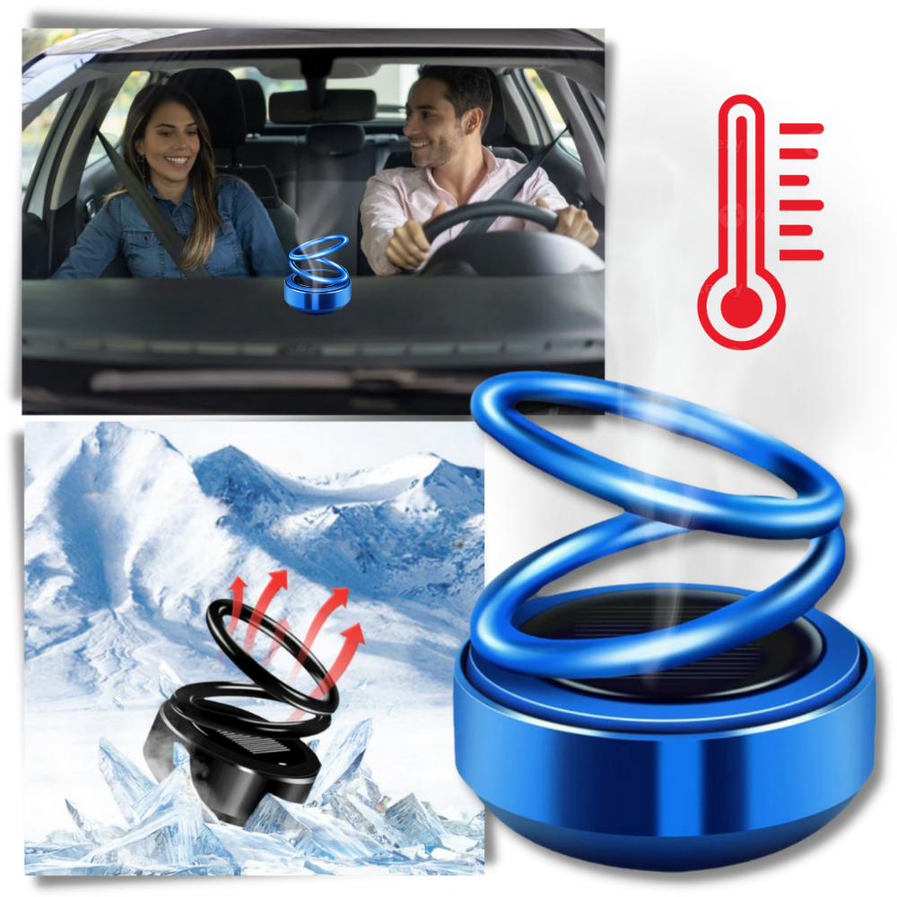 Solar-Powered Car Heater and Windshield Defroster - Ozerty