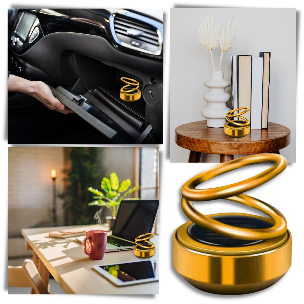 Solar-Powered Car Heater and Windshield Defroster - Portable and Convenient  - Ozerty