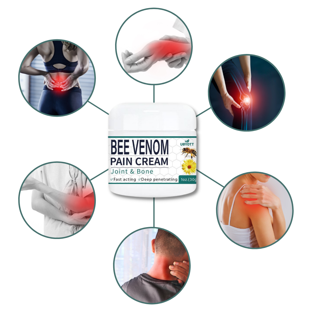 Soothing Joint and Muscle Bee Venom Cream - Precision Targeted Relief - Ozerty