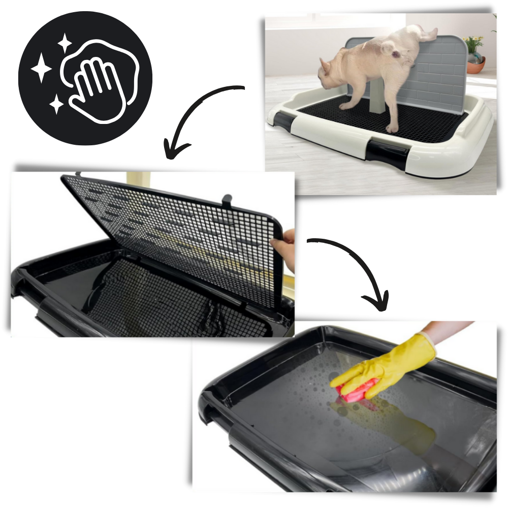 Tapis de propreté pour chien anti-éclaboussures

 - Nettoyage pratique

 - Ozerty