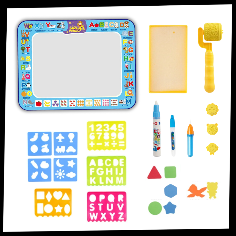 Stimulating Water Doodle Mat - Product content - Ozerty