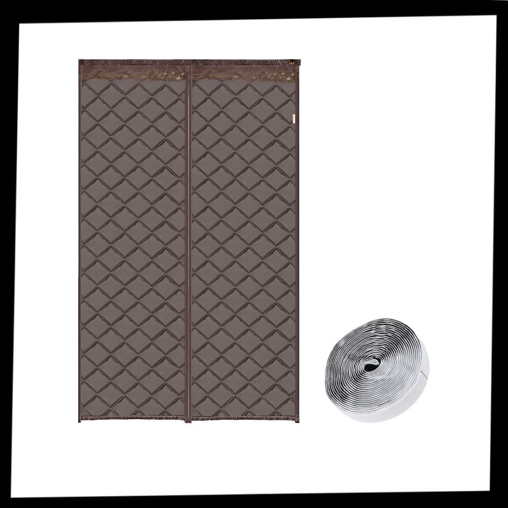 Stylish Thermal Efficient Door Curtain  - Product content - Ozerty