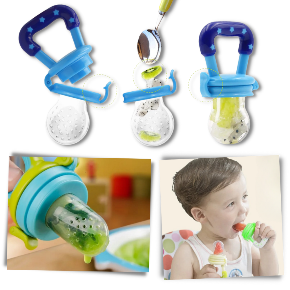 Supertots Food Pacifier - Early Flavor Exploration - Ozerty