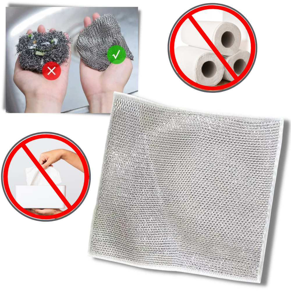 Thickened Absorbing Cleaning Cloth - Economical  - Ozerty