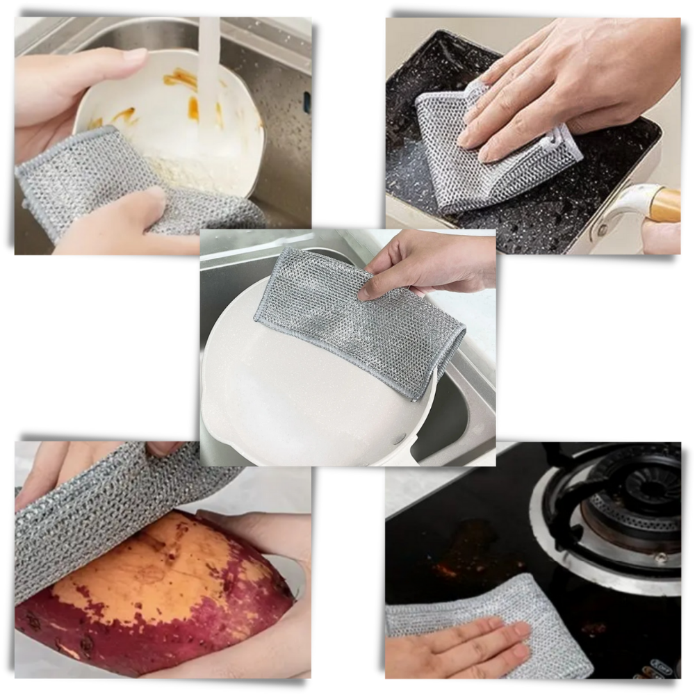 Thickened Absorbing Cleaning Cloth - Versatility Meets Convenience - Ozerty