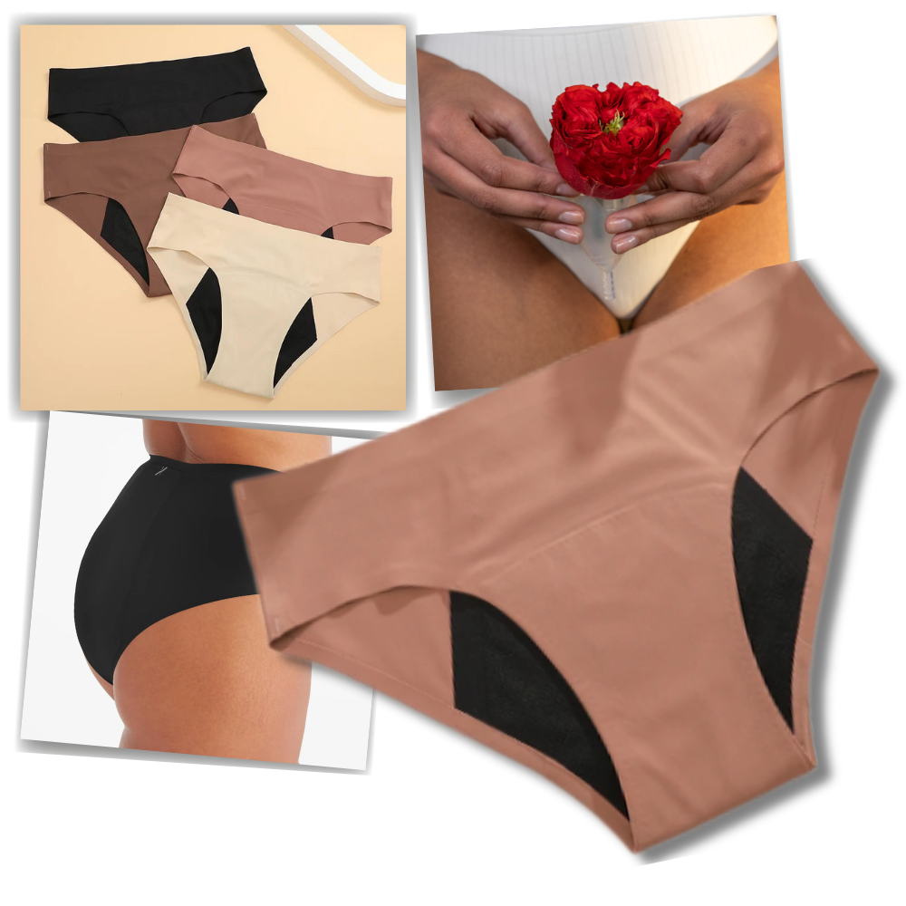 Ultra-Absorbent Menstrual Underwear - Ozerty