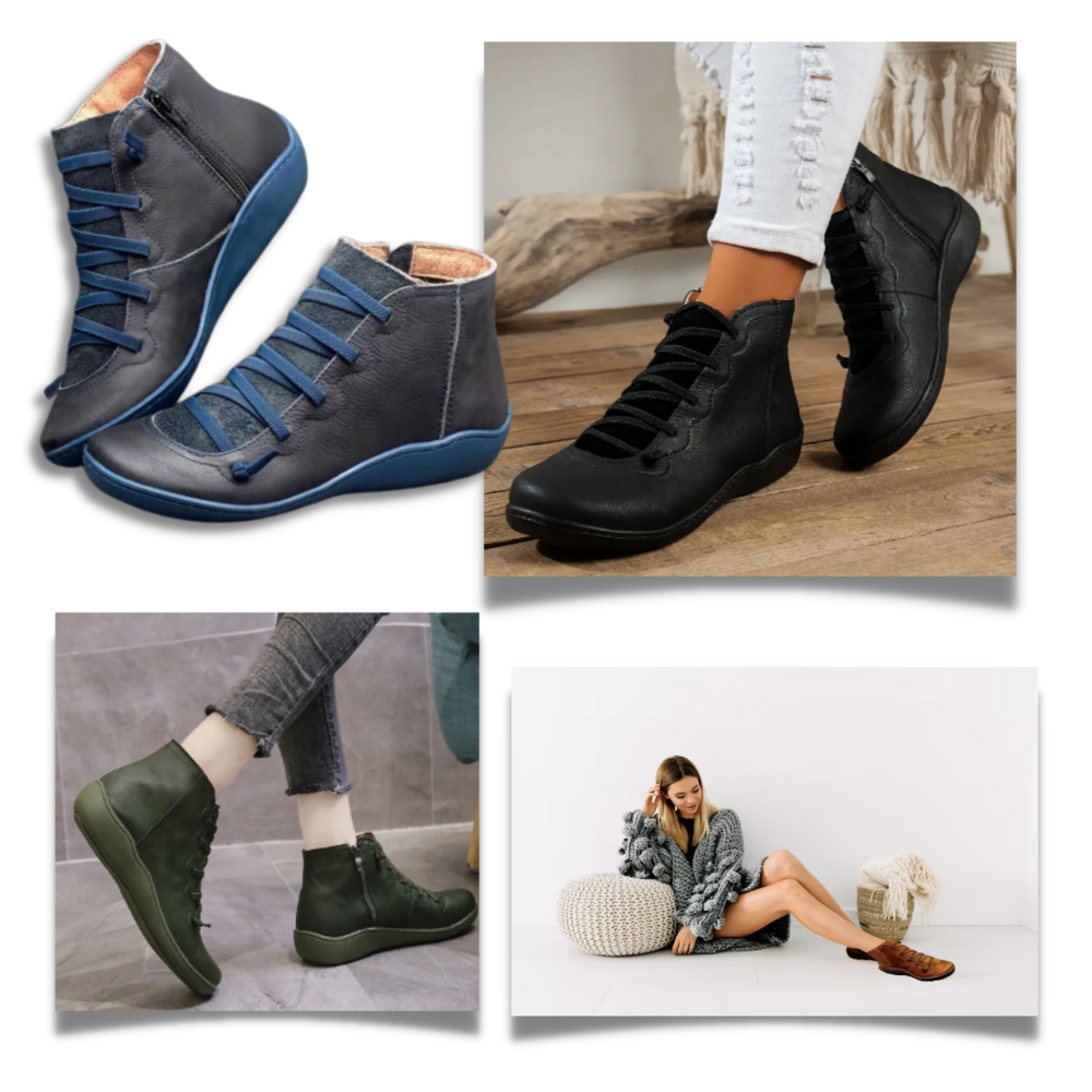 Unisex Trendy Arch Support Boots - Fashion-Forward Aesthetic - Ozerty