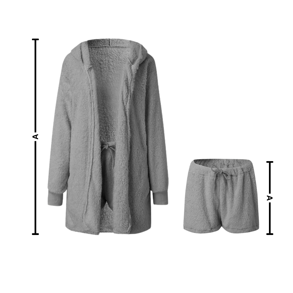 Versatile Stylish Pajama Set Short - Technical characteristics - Ozerty