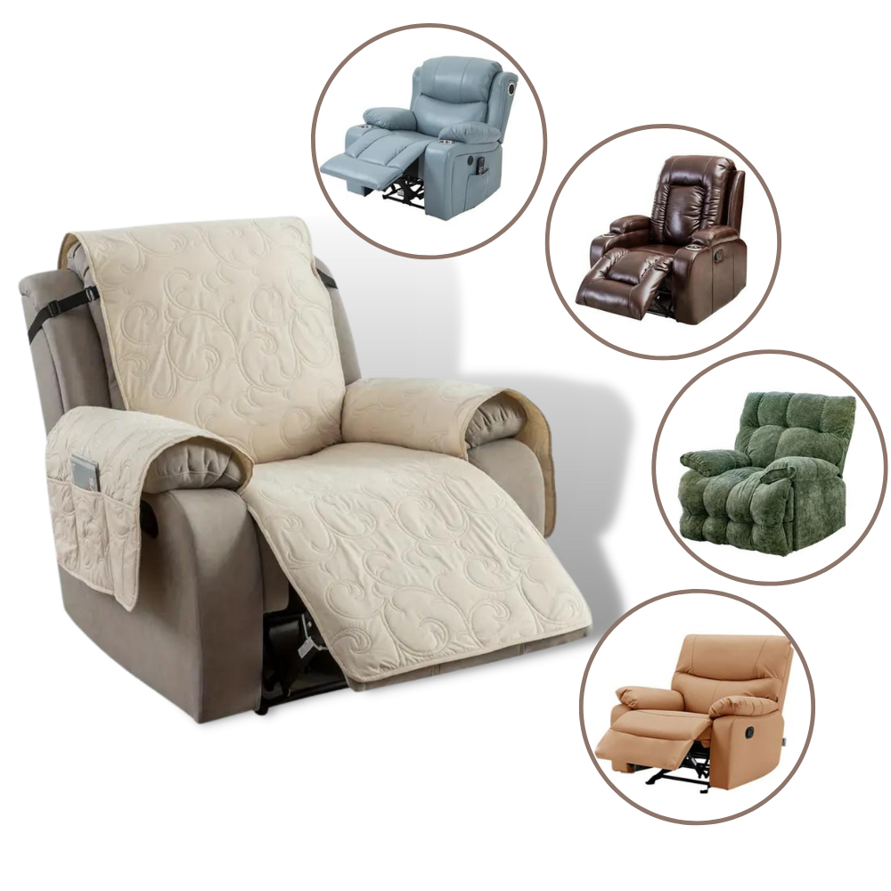 Waterproof Recliner Slipcover - Precision Fit for Every Style - Ozerty