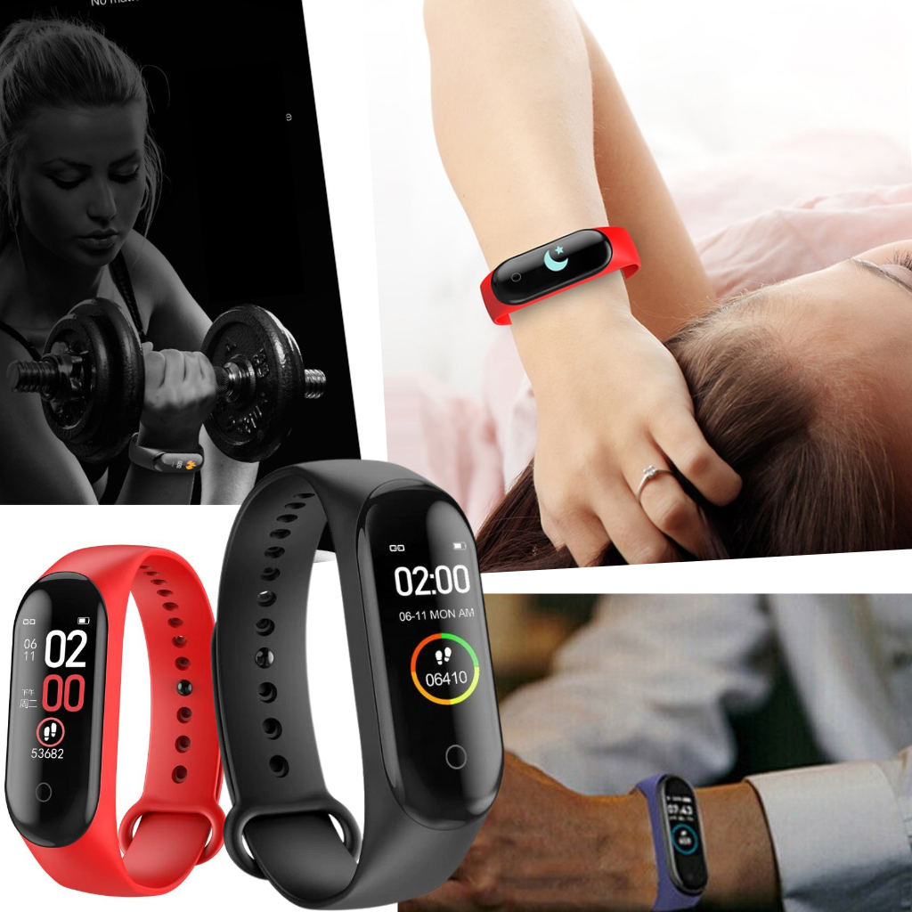 Fitness tracker smart watch - Sleep monitoring - Ozerty