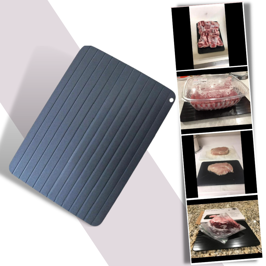 Food defrost tray - Heat transfer system - Ozerty