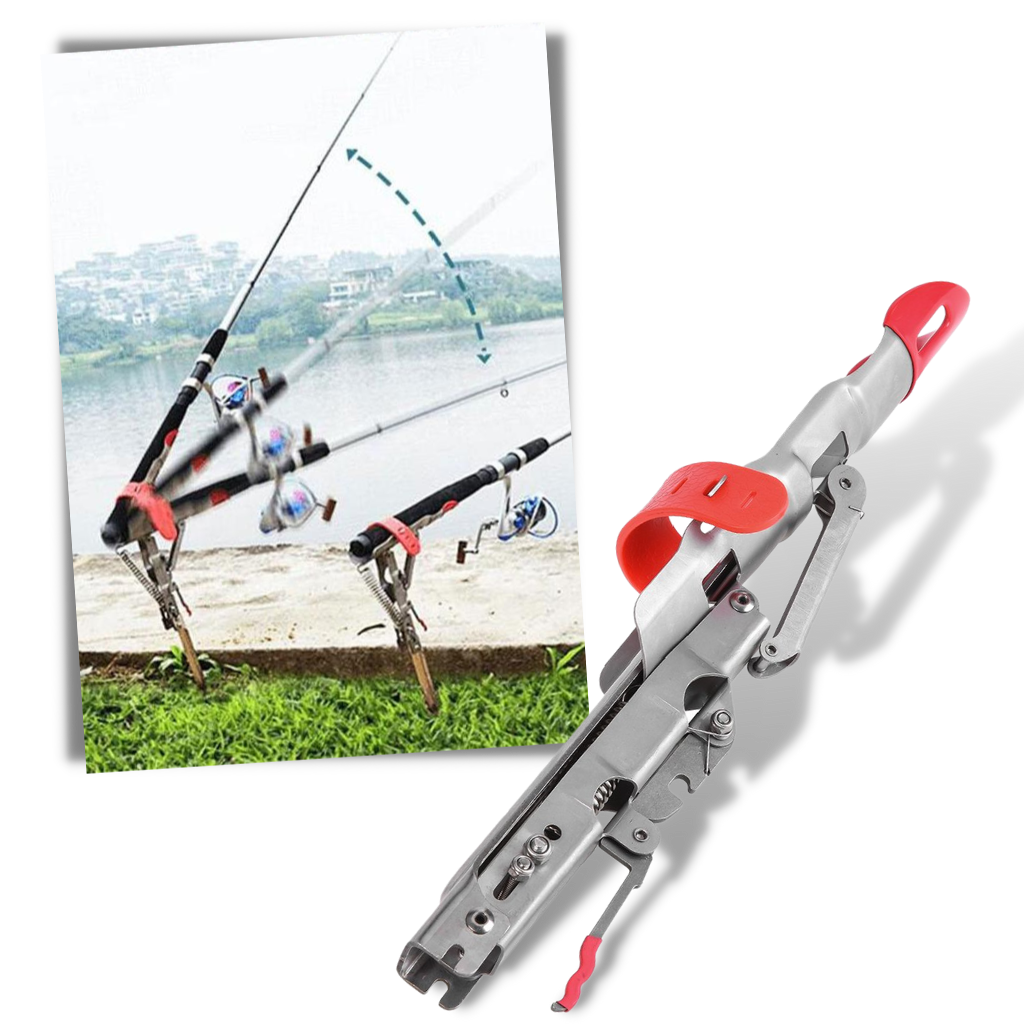 Fishing rod holder - Dual use - Ozerty