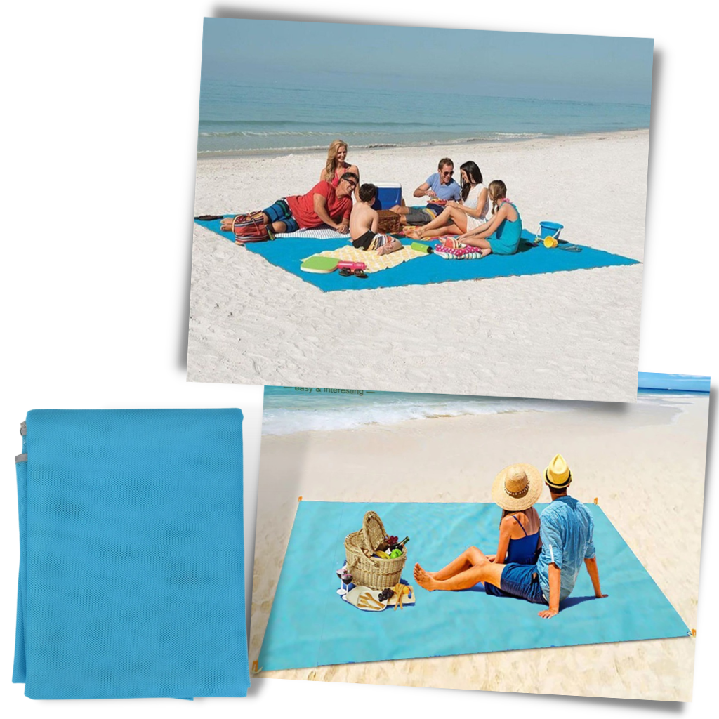 Anti-sand Beach Towel - Foldable - Ozerty