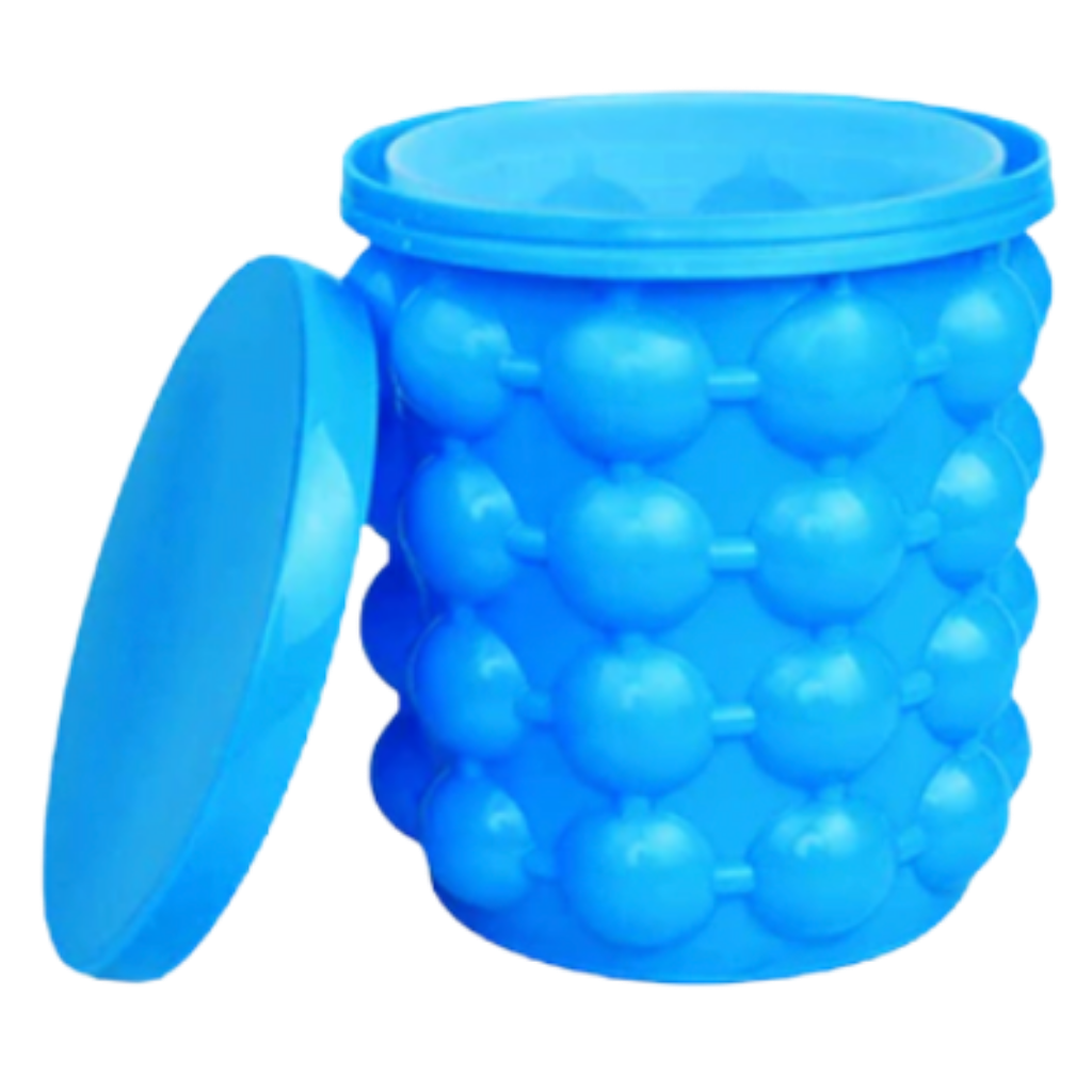 Silicone ice cube bucket - Included in the package - Ozerty