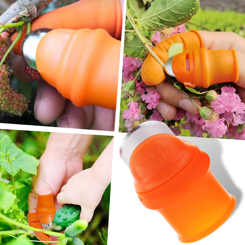 Gardening thumb knife