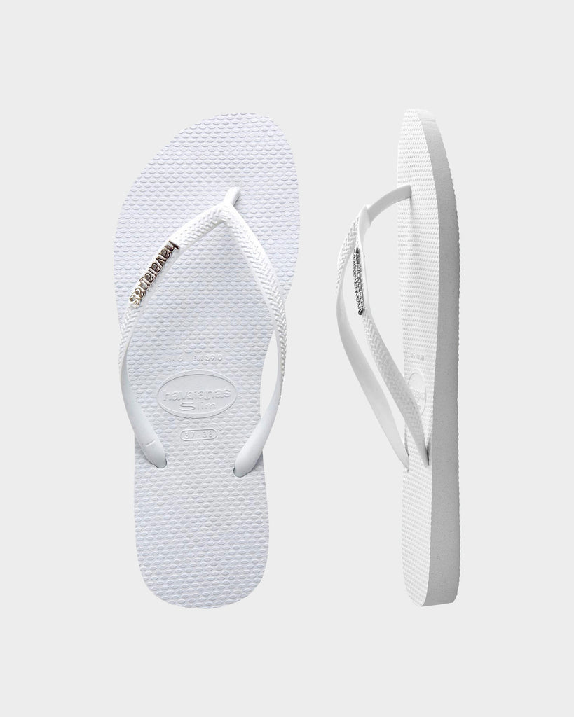 havaianas slim metal logo