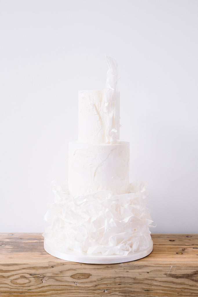 Bustle Wedding Cake Union Cakes Manchester