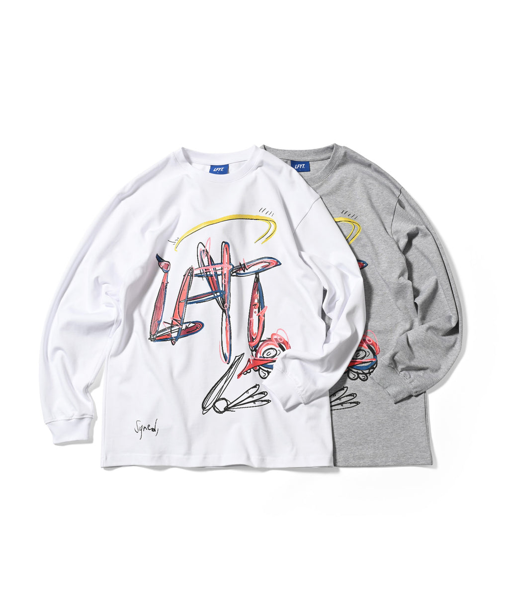 LFYT RUN NYC TEE LS230107