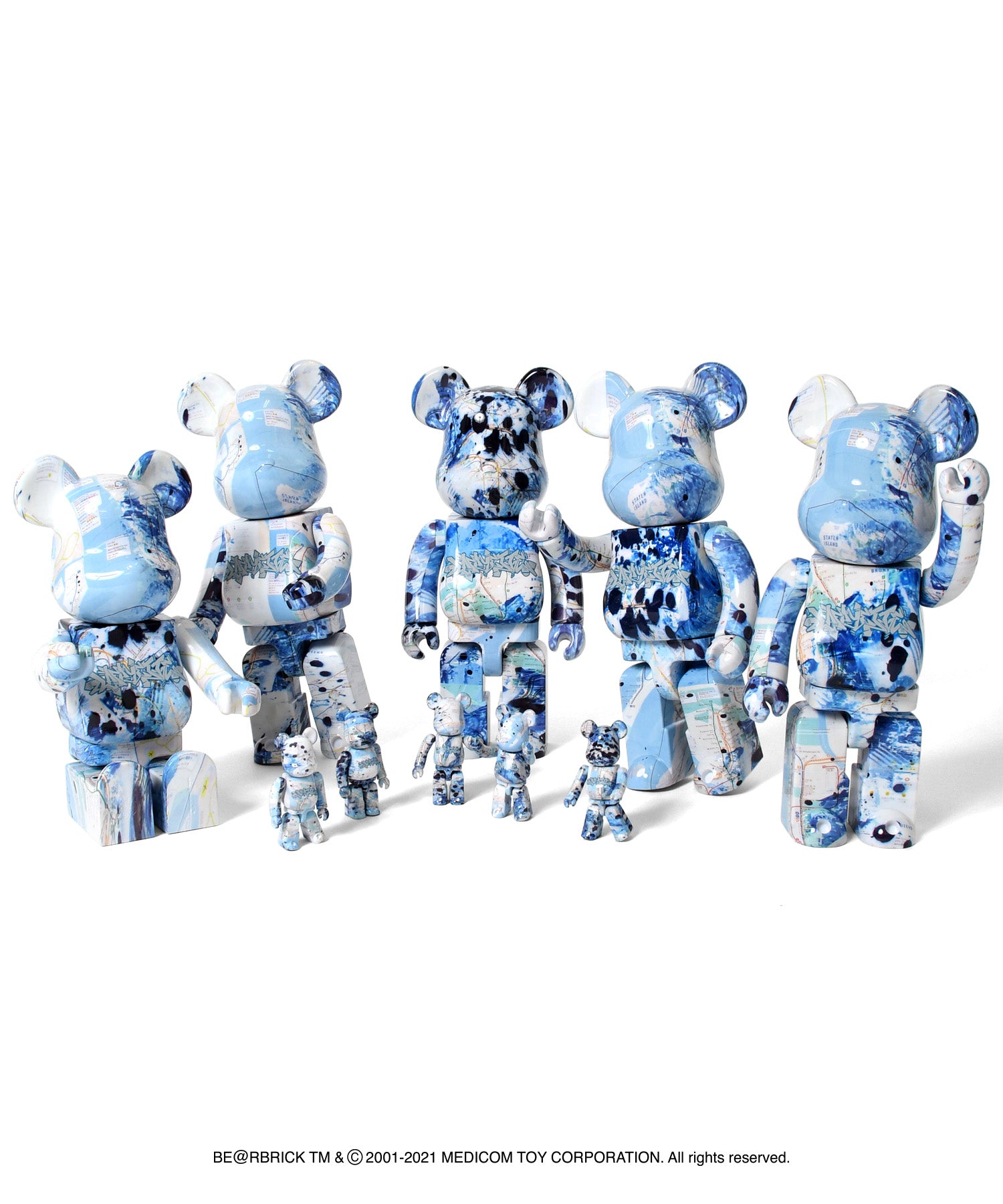 送料無料】【フィギュア】【BE@RBRICK × LFYT × STASH】【1000