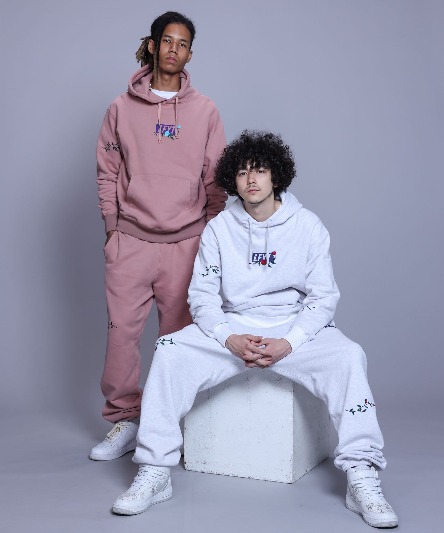 Lfyt Rose Box Logo Hooded Sweatshirt - パーカー