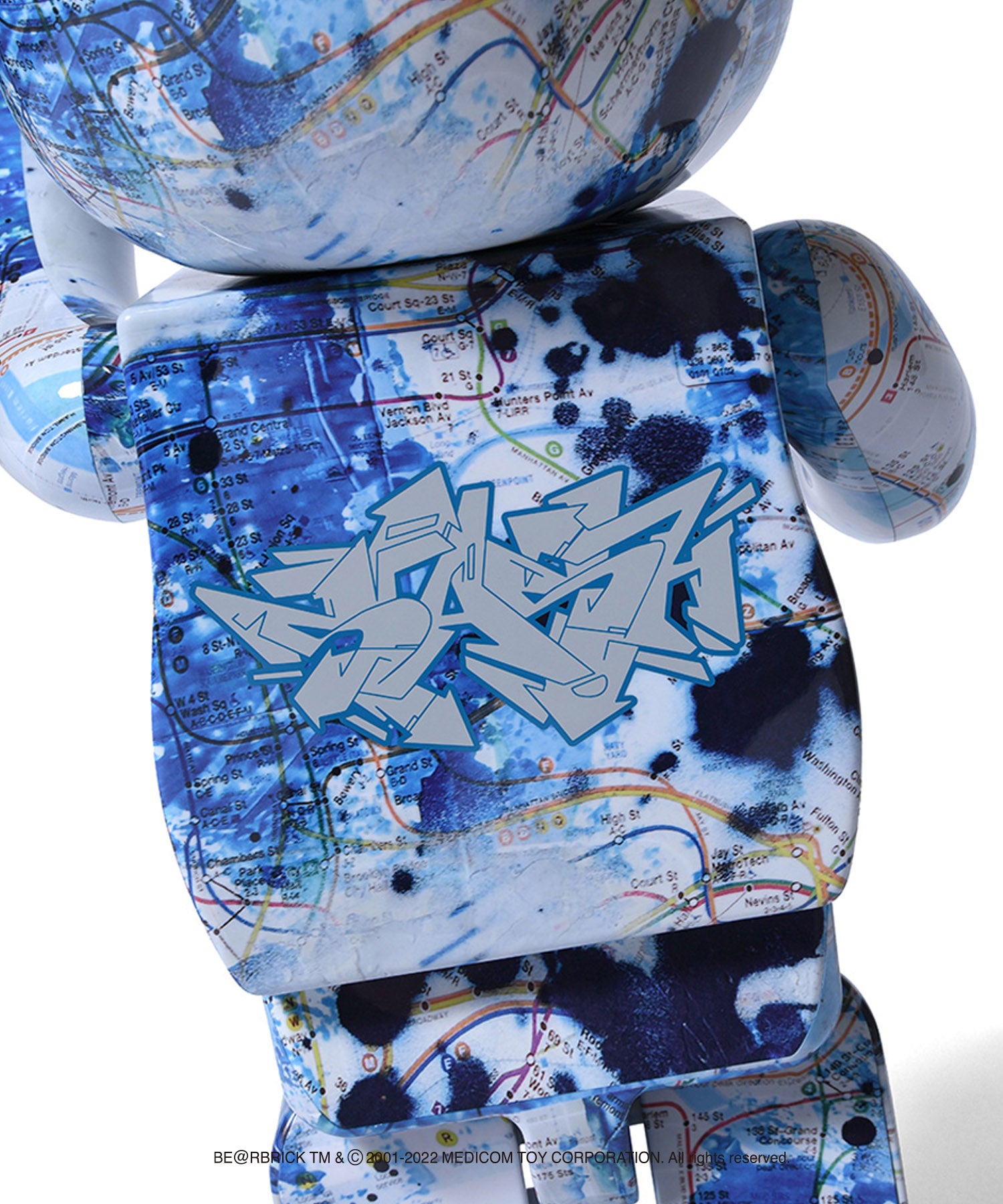 LFYT × STASH BE@RBRICK 1000% LE222304 BLUE