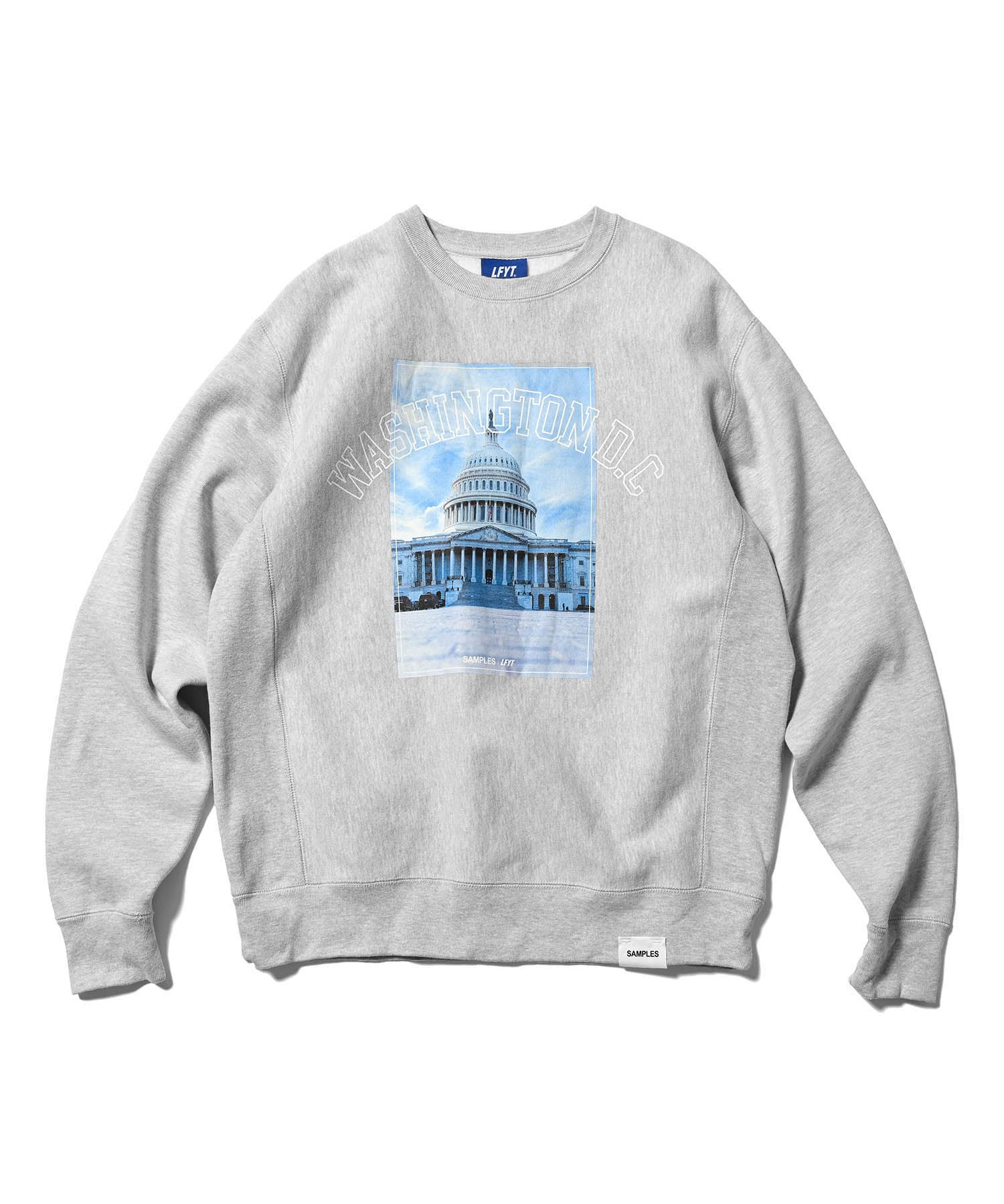 SAMPLES LOGO CITY SCAPE KNIT SWEATER 朝岡周 www.krzysztofbialy.com